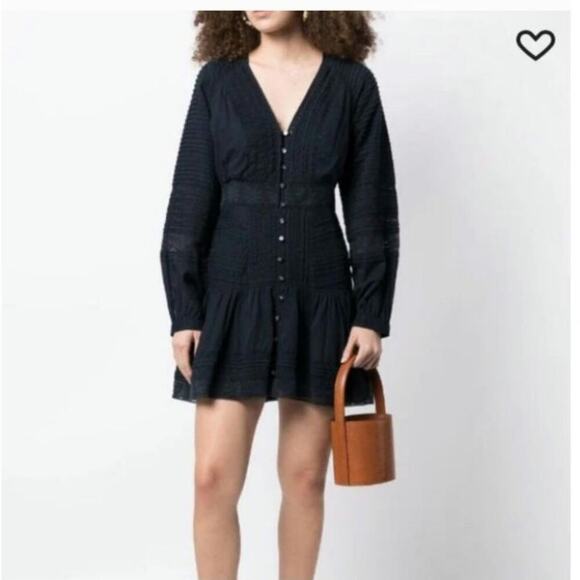 Veronica Beard Addilyn V-Neck Dress Size 2 - conticontadores.com.br